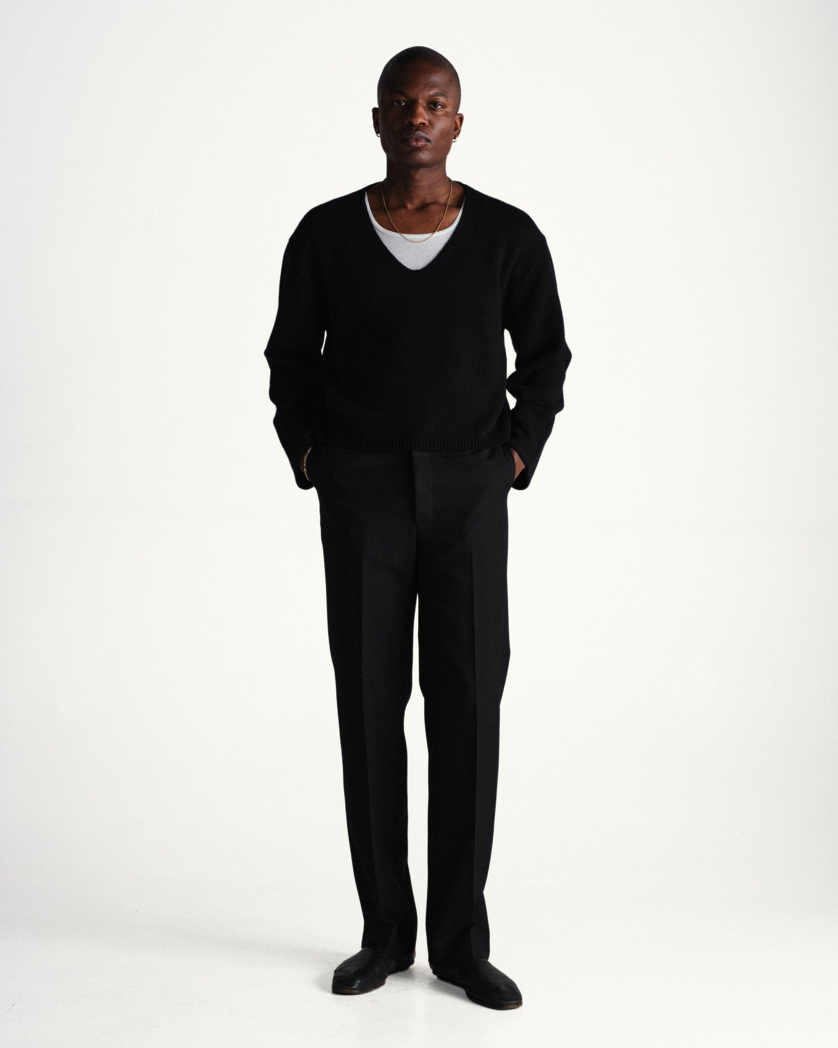 hunting sweater - black