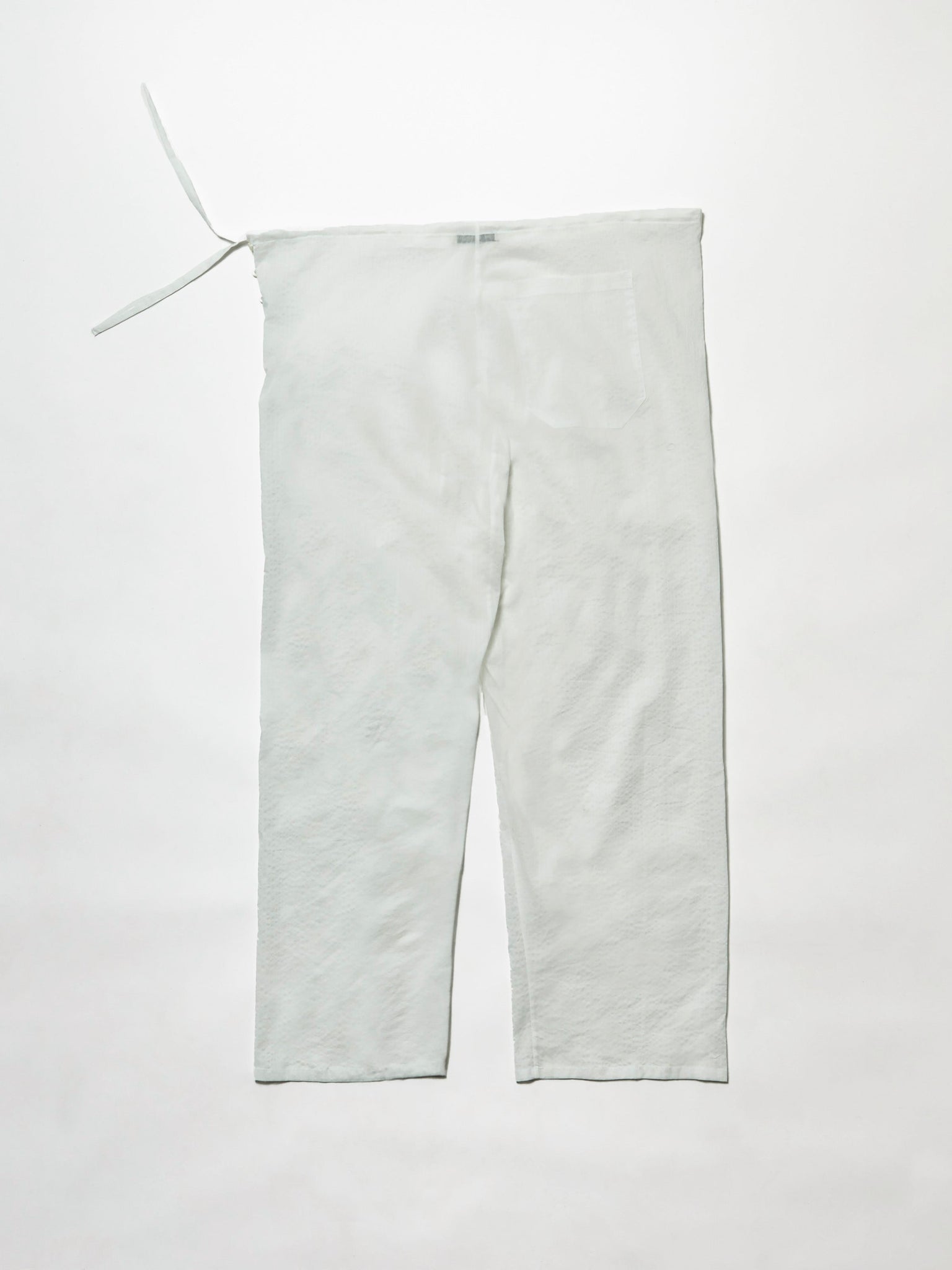 cargo pajama pants - white