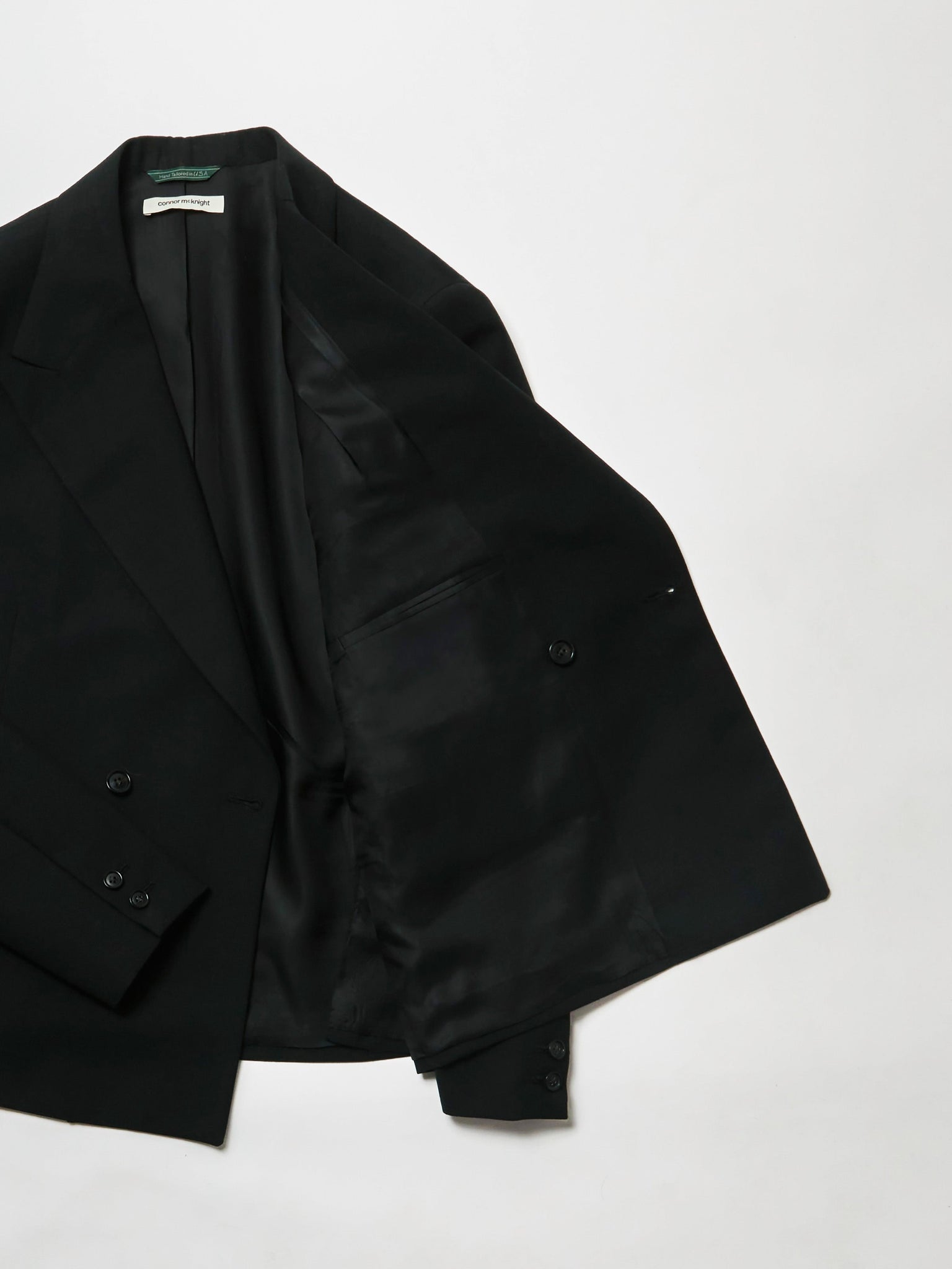 single breasted jacket - black