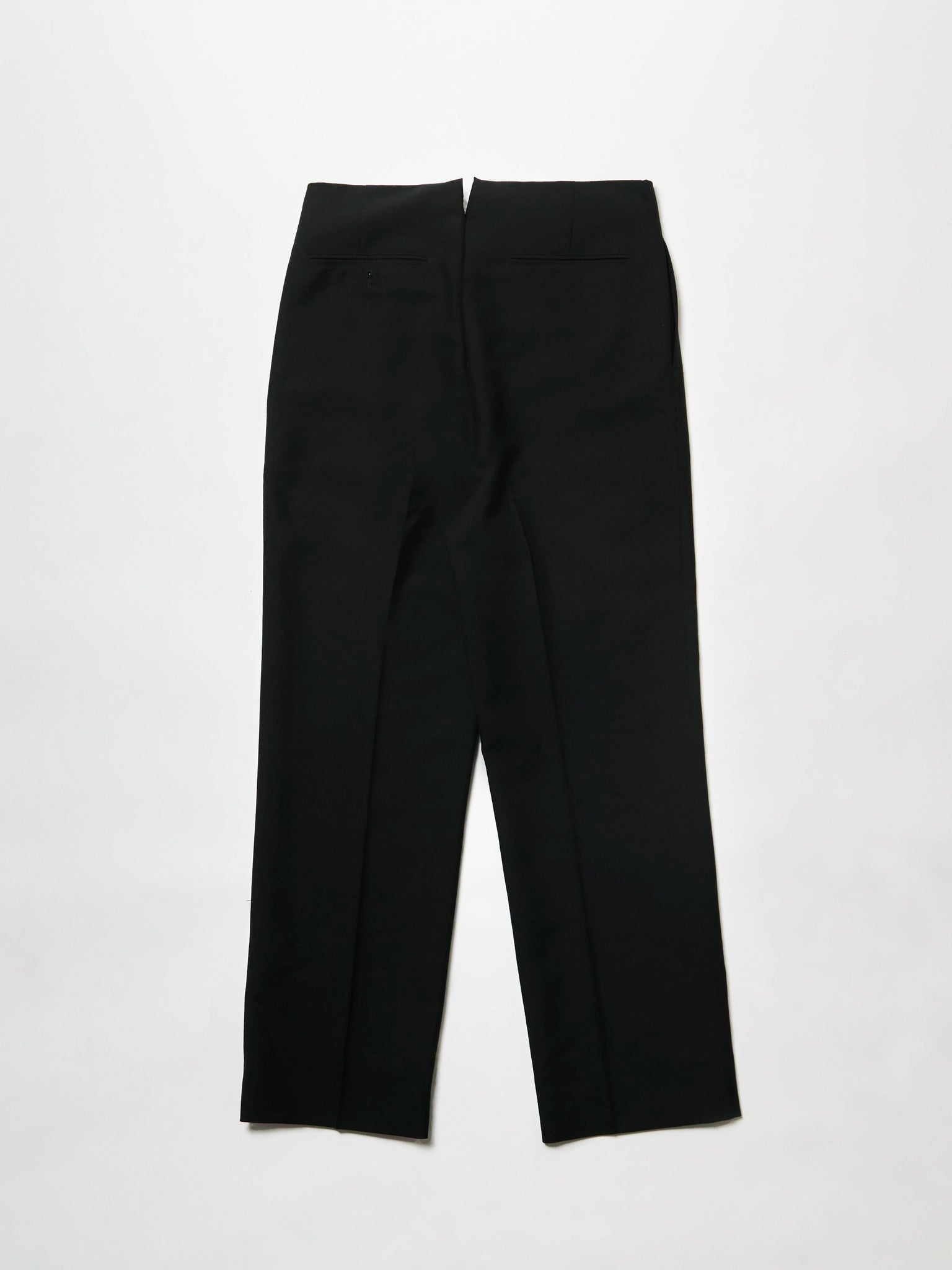 pleated suiting trousers