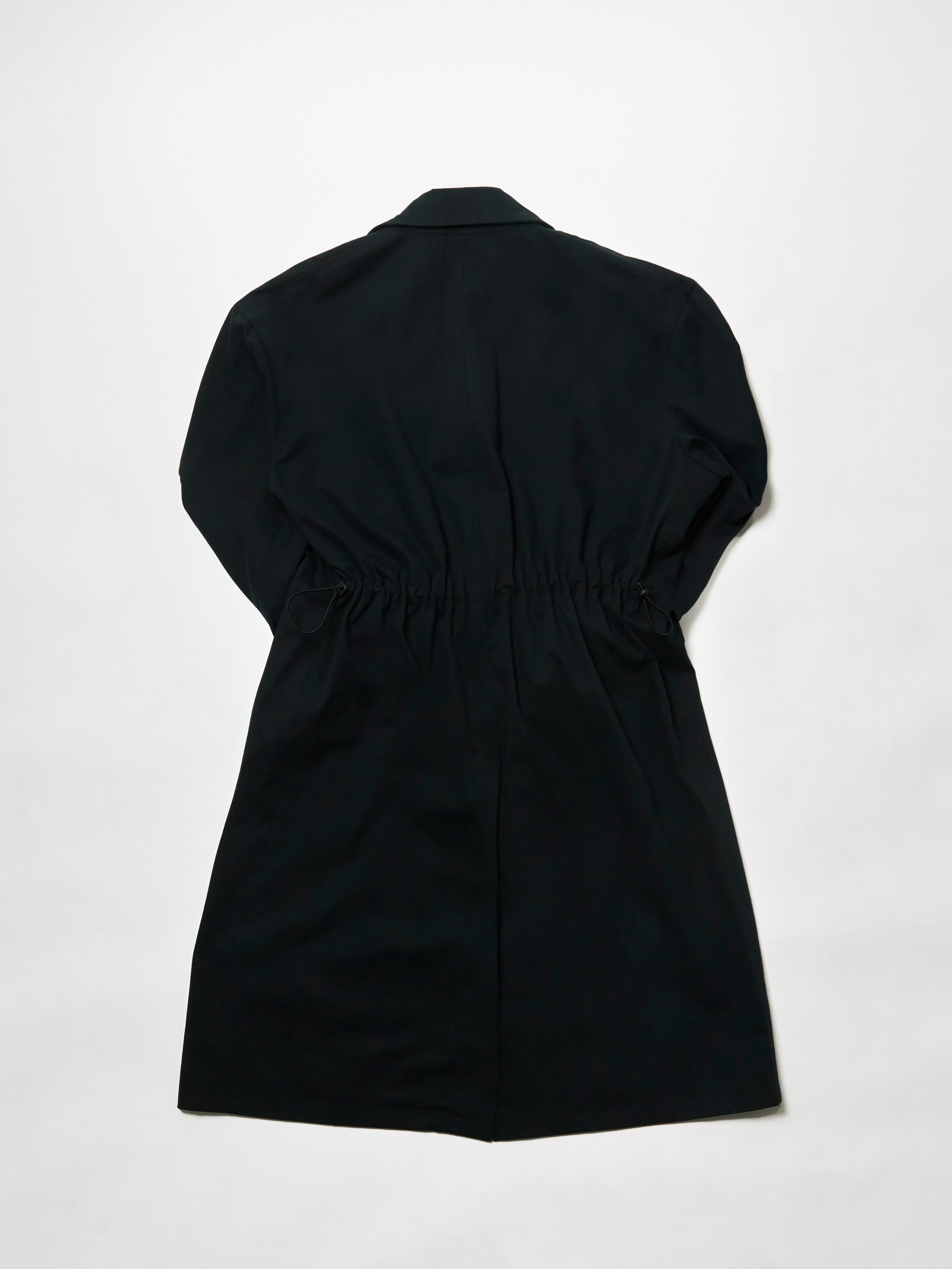 bungee trench coat - black – connor mcknight