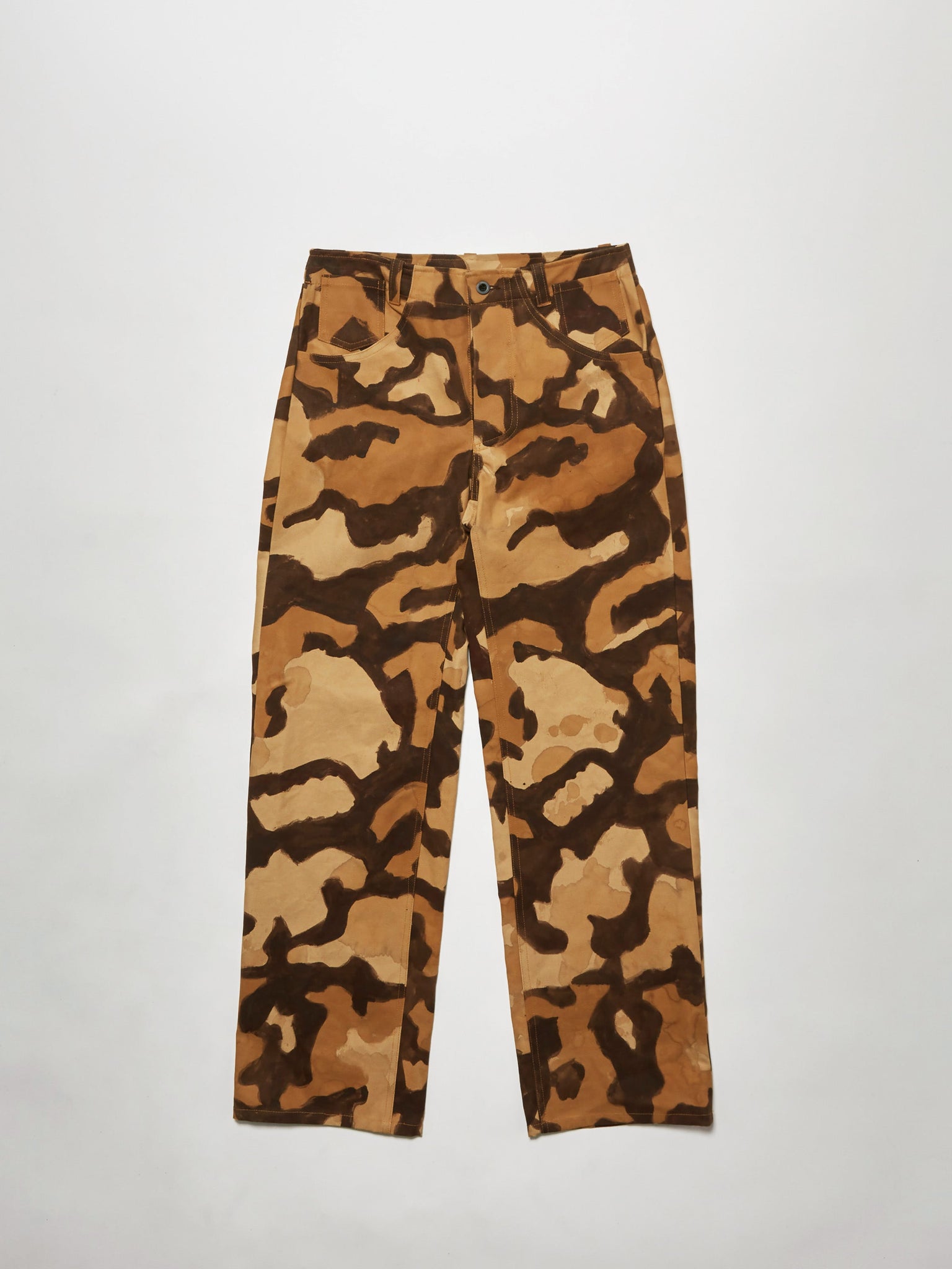 camo canvas trouser