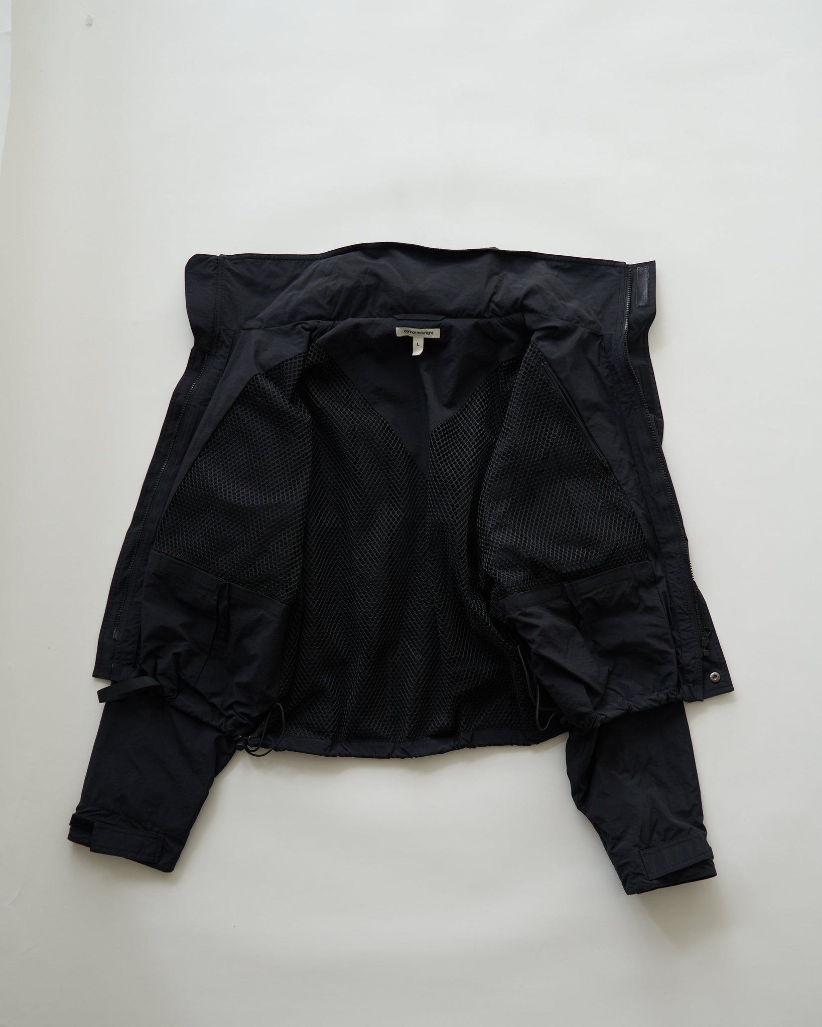 gill back wading jacket - black